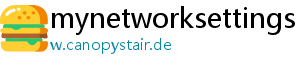 mynetworksettings com